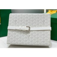Goyard Watch Box Bag White