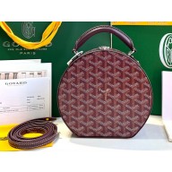 Goyard The Alto Hatbox Trunk Bag Burgundy