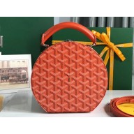 Goyard The Alto Hatbox Trunk Bag Orange