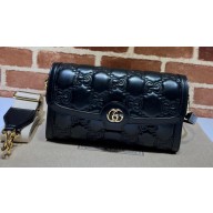 Gucci GG Matelassé small bag 724529 Black 2023