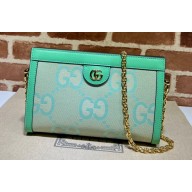 Gucci Ophidia jumbo GG small shoulder bag 503877 Green 2023