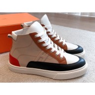 Hermes District High-top Women/Men Sneakers 03 2023