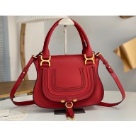 Chloe Marcie small double carry bag Red