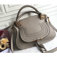 Chloe Marcie double carry bag Light Gray