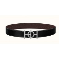 Hermes Ulysse belt buckle & Reversible leather strap 38 mm 04 2023