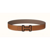 Hermes Tonight belt buckle & Reversible leather strap 38 mm 03 2023
