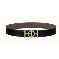 Hermes Ulysse belt buckle & Reversible leather strap 38 mm 06 2023