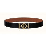 Hermes Ulysse belt buckle & Reversible leather strap 38 mm 07 2023