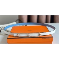 Hermes Roulis belt buckle & Reversible leather strap 13 mm 18 2023