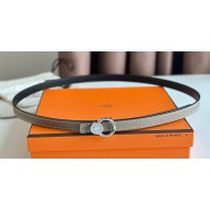 Hermes mini laquee belt buckle & Reversible leather strap 13 mm 03 2023