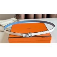 Hermes mini laquee belt buckle & Reversible leather strap 13 mm 10 2023
