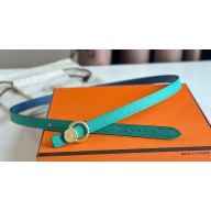 Hermes mini laquee belt buckle & Reversible leather strap 13 mm 26 2023