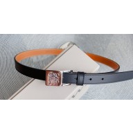 Loewe Width 2cm Amazona padlock belt in smooth calfskin 02 2023
