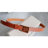 Loewe Width 2cm Amazona padlock belt in smooth calfskin 03 2023
