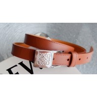 Loewe Width 2cm Amazona padlock belt in smooth calfskin 04 2023