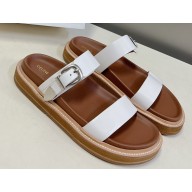 Celine TIPPI Sandals In Calfskin White 2023