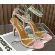 Aquazzura Heel 10.5cm Dance Plexi PVC Sandals 07 2023