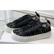 Chloe Lace Lauren low-top sneakers Black 2023