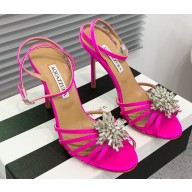 Aquazzura Heel 10.5cm Stardust Sandals jeweled embellishment 02 2023