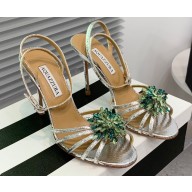 Aquazzura Heel 10.5cm Stardust Sandals jeweled embellishment 06 2023