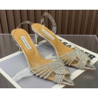 Aquazzura Heel 6.5cm Gatsby Sling PVC Slingback 01 2023