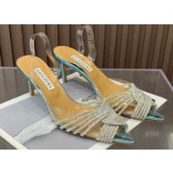 Aquazzura Heel 6.5cm Gatsby Sling PVC Slingback 02 2023