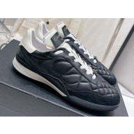 Chanel Calfskin & Suede Calfskin Sneakers G40178 Black 2023