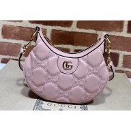 Gucci GG Matelassé mini bag 739736 Pink 2023