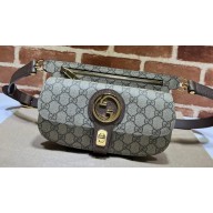 Gucci Blondie belt bag 718154 GG Canvas Coffee 2023