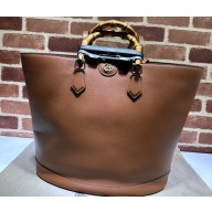 Gucci Diana large tote bag 746270 Brown 2023