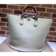 Gucci Diana large tote bag 746270 White 2023