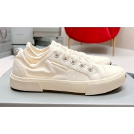 Balenciaga Paris Low Top Women/Men Sneakers in destroyed cotton and rubber 06 2023