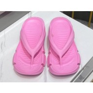 Balenciaga Mold Women/Men Thong Sandals Pink 2023