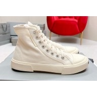 Balenciaga Paris High Top Women/Men Sneakers in destroyed cotton and rubber 04 2023