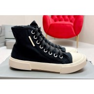 Balenciaga Paris High Top Women/Men Sneakers in destroyed cotton and rubber 06 2023
