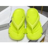 Balenciaga Mold Women/Men Thong Sandals Green 2023
