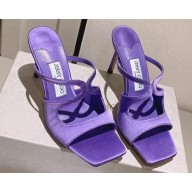 Jimmy Choo Heel 8.5cm Anise Leather Mules 08 2023