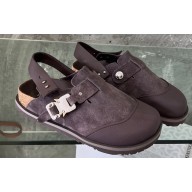 DIOR by BIRKENSTOCK Tokio Women/Men Mules in Nubuck Calfskin Coffee 2023