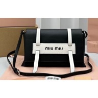 Miu Miu Grace Lux Shoulder Bag Black