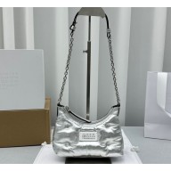 Maison Margiela Glam Slam hobo micro bag Silver