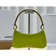 Jacquemus Le Bisou mousqueton Carabiner strap shoulder bag Green