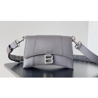 Balenciaga Downtown Men XXS Crossbody Bag in calfskin Gray