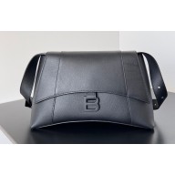 Balenciaga Downtown Small Shoulder Bag in calfskin Black