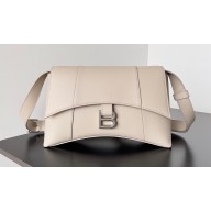 Balenciaga Downtown XS Shoulder Bag in calfskin Beige