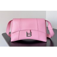 Balenciaga Downtown XS Shoulder Bag in calfskin Pink