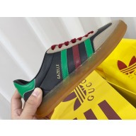 Gucci x Adidas Gazelle sneakers Black 2023