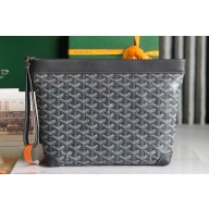 Goyard Conti pouch Clutch Bag Gray