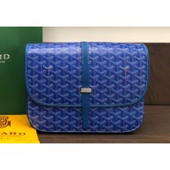 Goyard Belvedere MM Strap Bag Blue