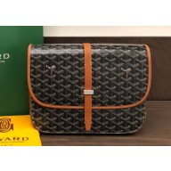 Goyard Belvedere MM Strap Bag Brown