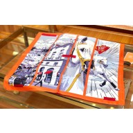 Hermes silk Scarf 70x70cm Top Quality 12 2023
